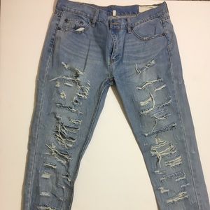 NWT Rag and Bone Distressed Jeans